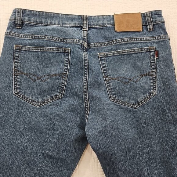 Harpia Jeana Men's 36 x 32 Medium Wash Straight Leg Classic Stretch Fit EUC - Picture 11 of 16